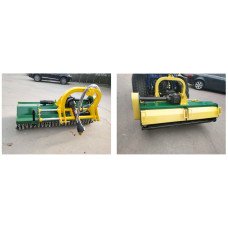 Flail Mower with hydraulic side shift